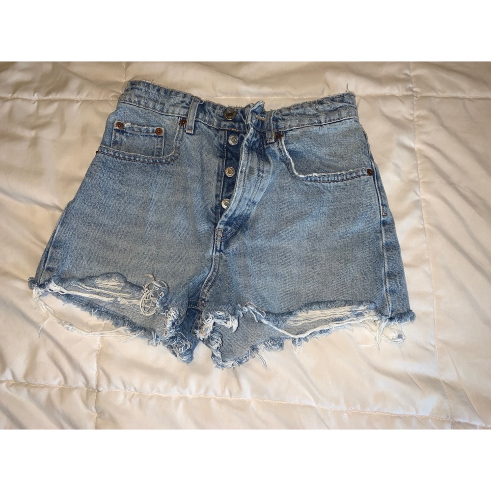 Zara high waisted shorts